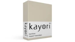 Kayori Simba bamboe topper hoeslaken