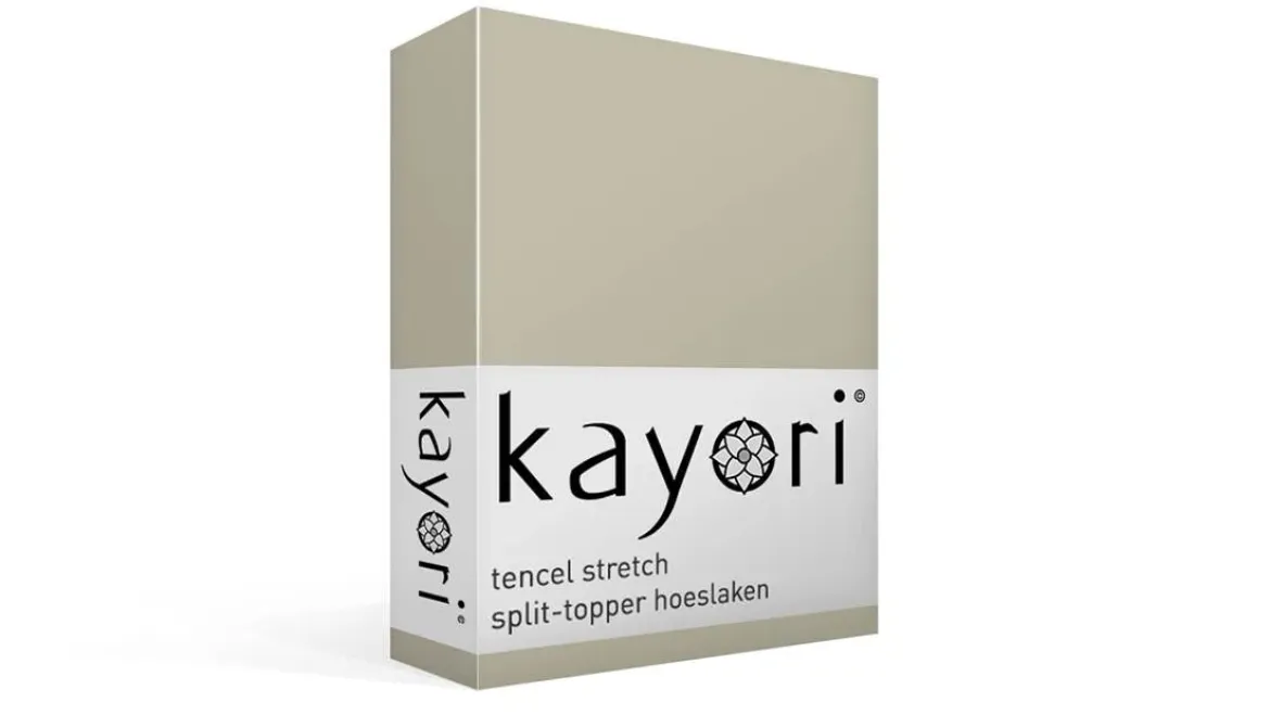 Kayori Sota Tencel stretch split-topper hoeslaken