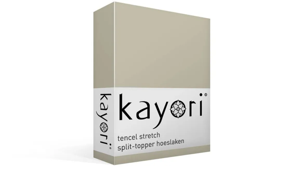 Kayori Sota Tencel stretch split-topper hoeslaken