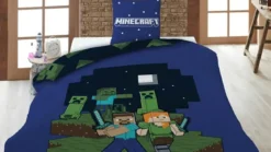 Minecraft dekbedovertrek
