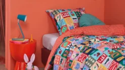 Oilily Party Blocks dekbedovertrek