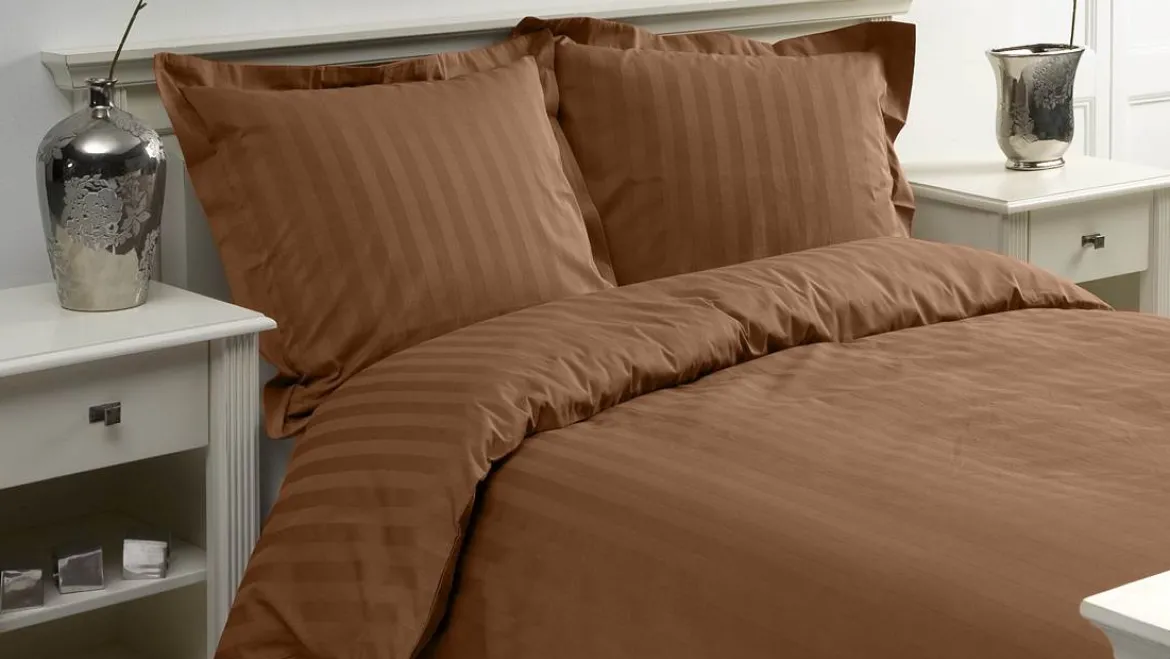 Papillon Uni Satin dekbedovertrek