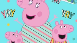 Peppa Pig dekbedovertrek