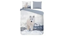 Pure White Fox dekbedovertrek