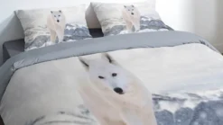 Pure White Fox dekbedovertrek