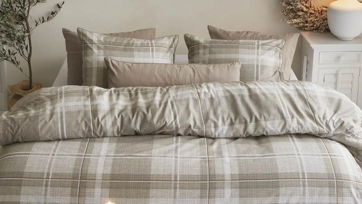Rivièra Maison Tartan Check dekbedovertrek