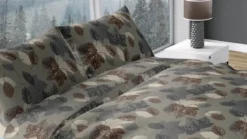 Romanette Venosc flanel dekbedovertrek