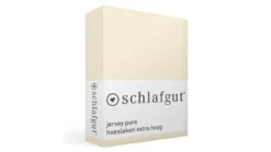 Schlafgut Jersey Pure hoeslaken extra hoog