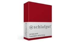 Schlafgut Jersey Pure hoeslaken extra hoog