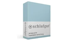 Schlafgut Jersey Pure hoeslaken extra hoog
