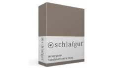 Schlafgut Jersey Pure hoeslaken extra hoog