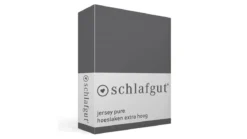 Schlafgut Jersey Pure hoeslaken extra hoog