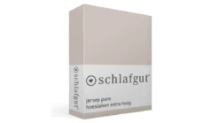 Schlafgut Jersey Pure hoeslaken extra hoog