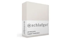 Schlafgut Jersey Pure topper hoeslaken