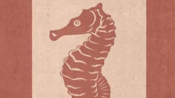 Seahorse Flow strandlaken