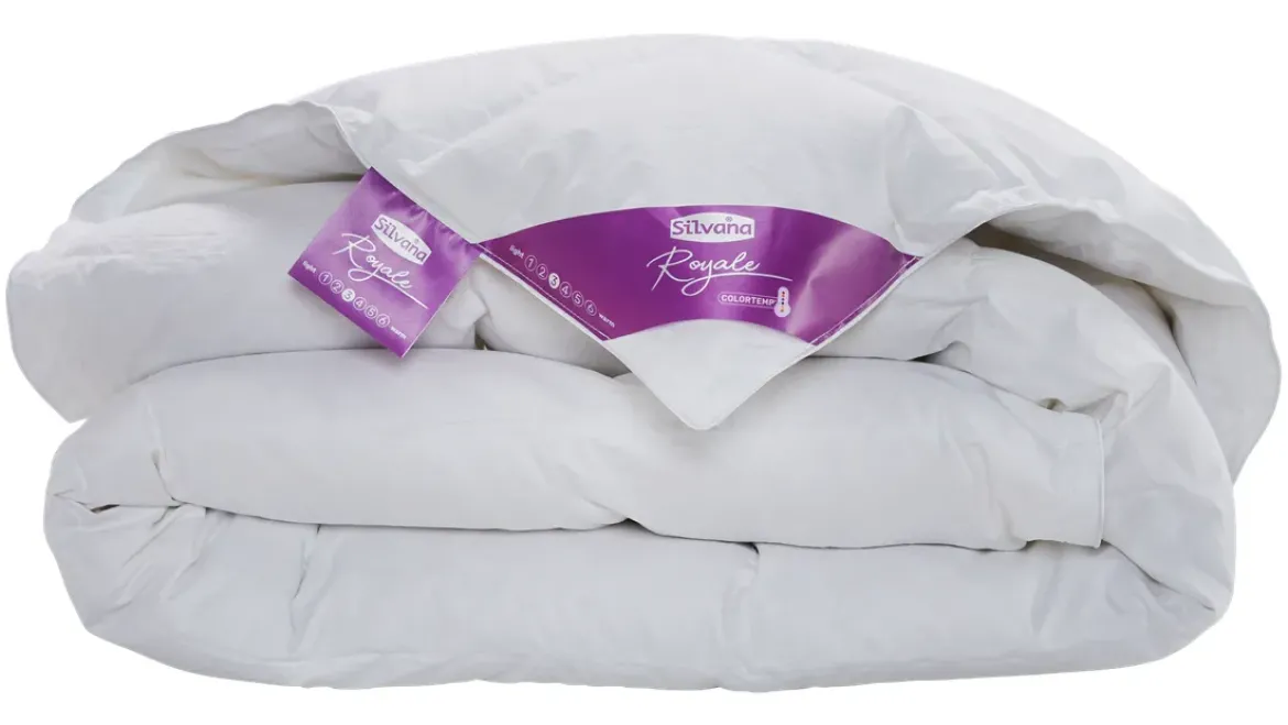 Silvana Royale Colortemp medium-koel donzen dekbed