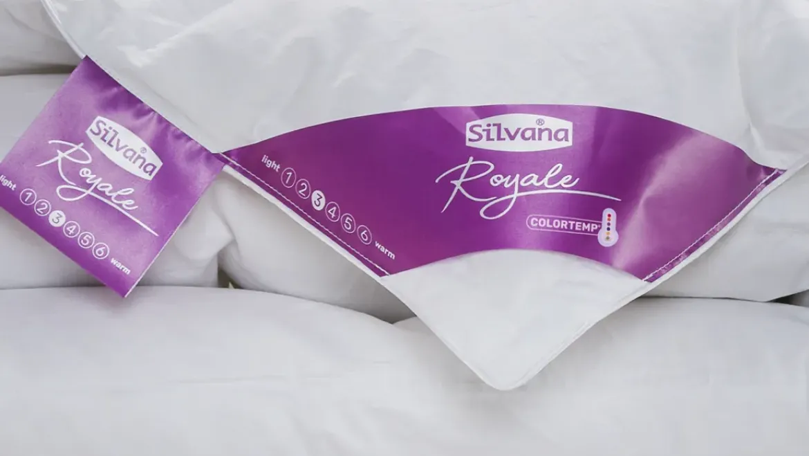 Silvana Royale Colortemp medium-koel donzen dekbed