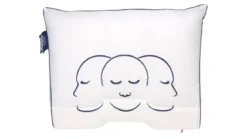 Silvana Support Blauw synthetisch medium-stevig hoofdkussen