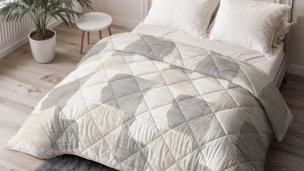 Sleeptime Checkered wasbaar dekbed