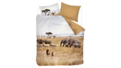 Snoozing African Animals dekbedovertrek
