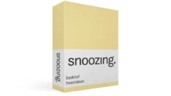 Snoozing badstof hoeslaken