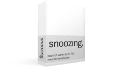 Snoozing badstof waterdicht PU molton hoeslaken