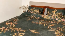Snoozing Bamboo flanel dekbedovertrek
