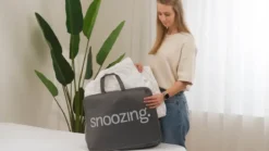 Snoozing Diamond wollen dekbed
