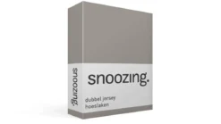 Snoozing dubbel jersey hoeslaken