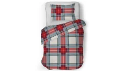 Snoozing Elies flanel dekbedovertrek