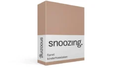 Snoozing flanel kinderhoeslaken