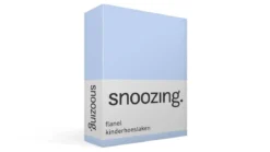 Snoozing flanel kinderhoeslaken
