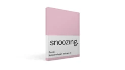 Snoozing flanel kussenslopen (set van 2)