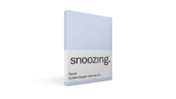 Snoozing flanel kussenslopen (set van 2)
