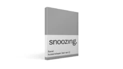 Snoozing flanel kussenslopen (set van 2)