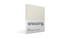 Snoozing flanel kussenslopen (set van 2)