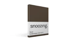 Snoozing flanel kussenslopen (set van 2)