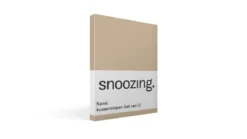 Snoozing flanel kussenslopen (set van 2)