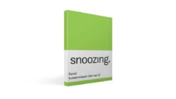 Snoozing flanel kussenslopen (set van 2)