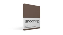 Snoozing flanel kussenslopen (set van 2)