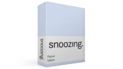 Snoozing flanel laken