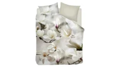 Snoozing Floral flanel dekbedovertrek