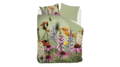Snoozing Foxglove flanel dekbedovertrek