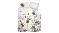 Snoozing Goldfinch flanel dekbedovertrek