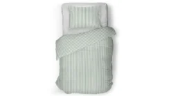 Snoozing Iris flanel dekbedovertrek