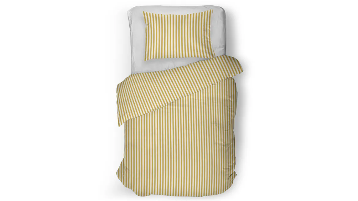 Snoozing Iris flanel dekbedovertrek