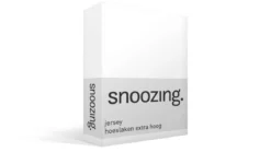 Snoozing jersey hoeslaken extra hoog