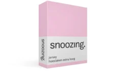 Snoozing jersey hoeslaken extra hoog