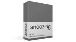 Snoozing jersey hoeslaken extra hoog