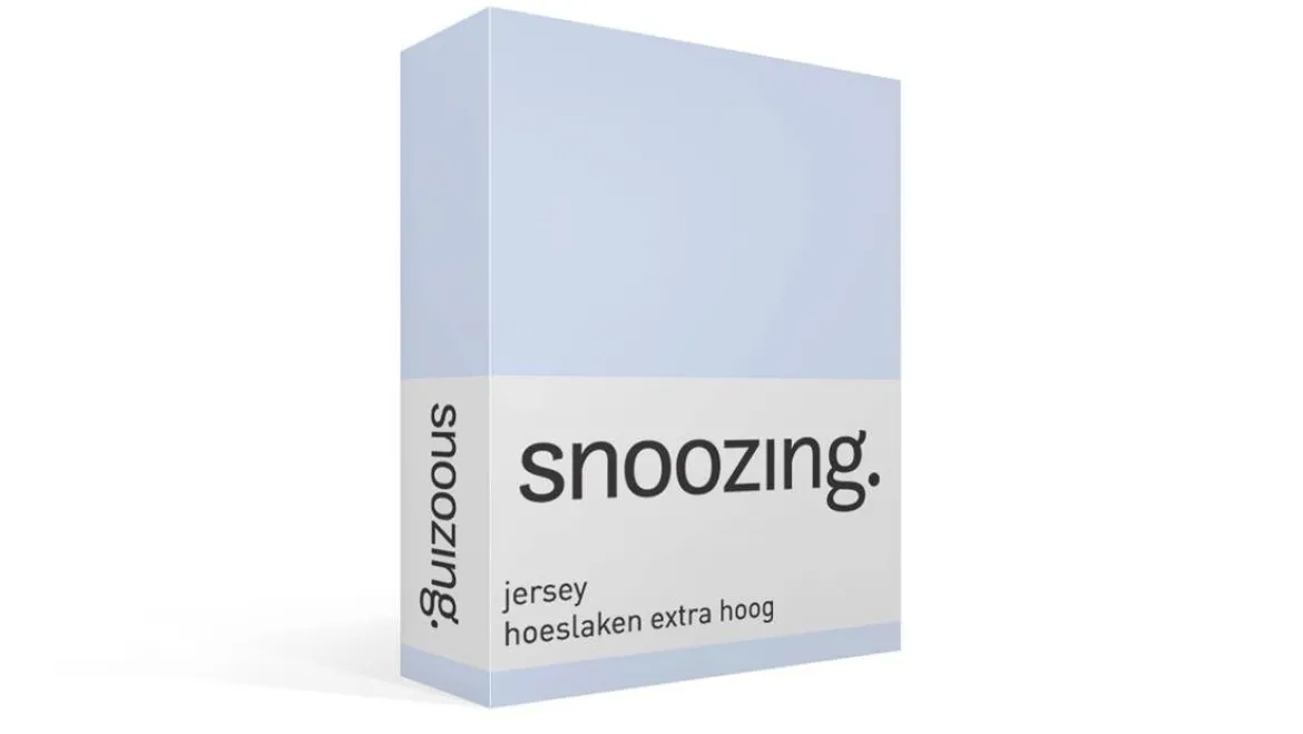 Snoozing jersey hoeslaken extra hoog